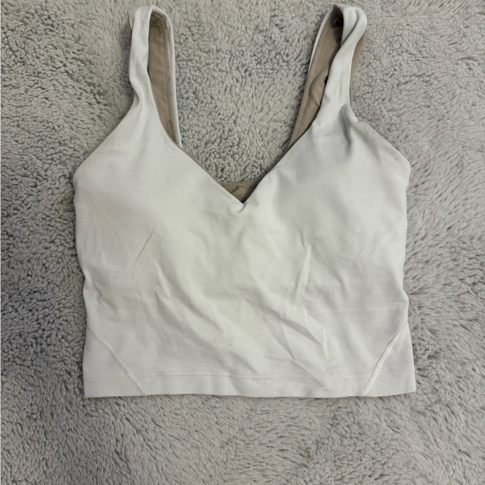lululemon white align tank